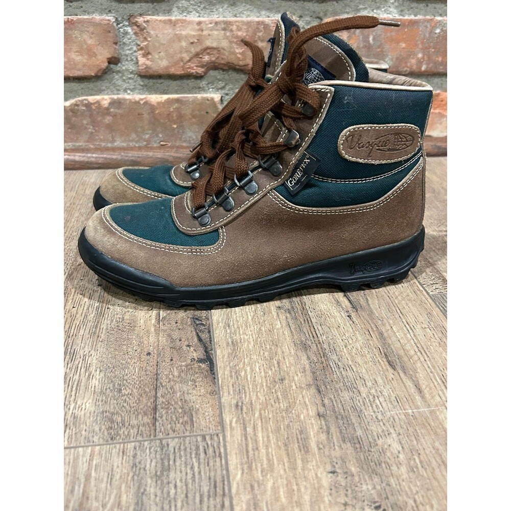 Vasquez Skywalk GTX Waterproof Gortex Hiking Boots Womens Size 7.5 Green